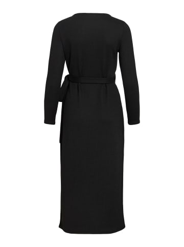 Vila Kleid mit V-Ausschnitt in Black