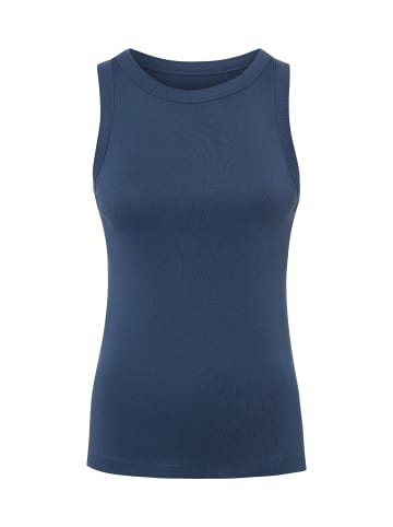 Marie Lund Top in indigo - 0051