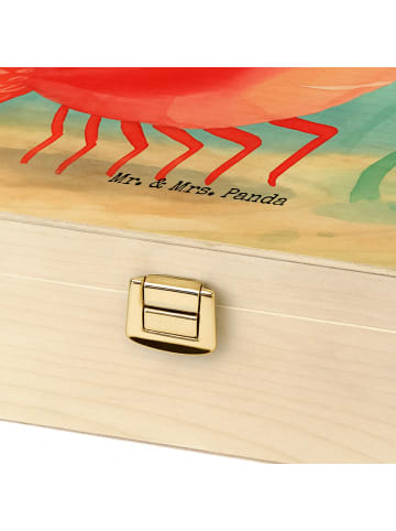 Mr. & Mrs. Panda Tee Beutel Halter Hummer Weizen Design ohne Spruch in Weiß