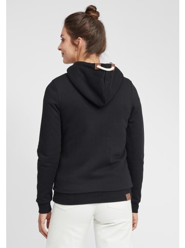 Oxmo Kapuzensweatjacke OXVicky in Schwarz