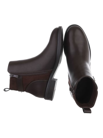 Ital-Design Stiefelette in Braun