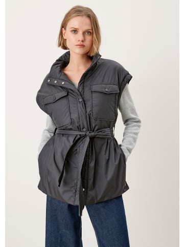 s.Oliver Outdoor-Weste in 9999_schwarz