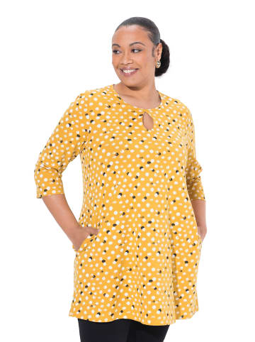 Ulla Popken Longshirt in senfkorn