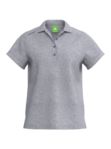 erima Damen Poloshirt in grau melange