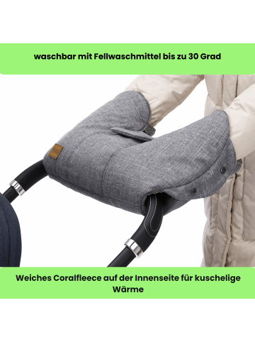 fillikid Handwärmer Kalix Exklusiv in Grau Melange