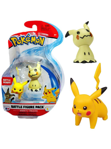 Pokémon Battle Figuren | Pokemon | Action Figur | Spiel-Figur in Mimigma & Pikachu