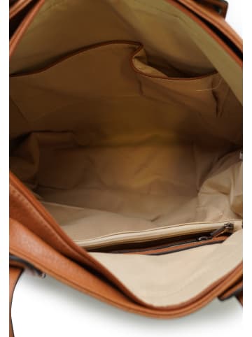 Harpa Schultertasche Lomita in Cognac