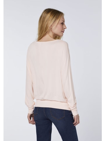 Detto Fatto Longsleeve in lockerer Silhouette in Pink