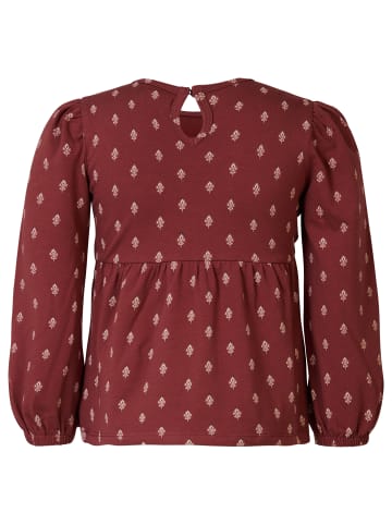 Noppies Langarmshirt Aldine in Oxblood Red