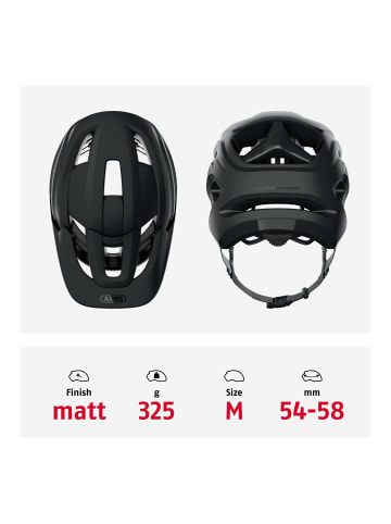 ABUS Fahrradhelm CliffHanger in velvet black