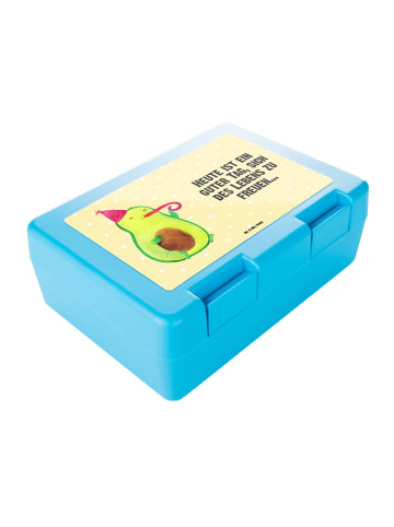 Mr. & Mrs. Panda Bento Box Avocado Feier mit Spruch in Gelb Pastell