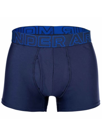 Under Armour Boxershort 3er Pack in Blau/Grau