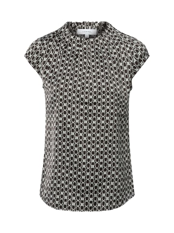 comma Bluse in schwarz weiß