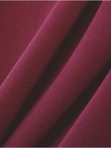 comma T-Shirt in bordeaux