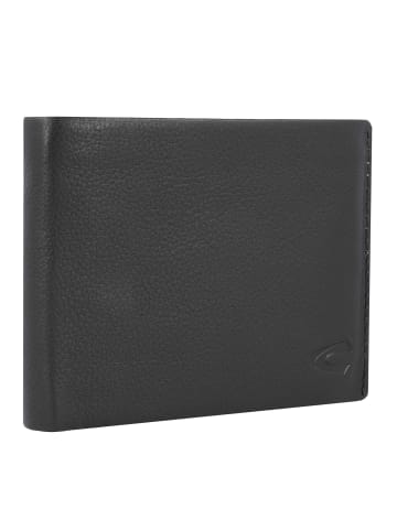 Camel Active Atlanta Geldbörse Leder 12,5 cm schwarz