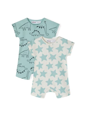 Minoti 2er. Set: Strampler 24babypack19 in mint