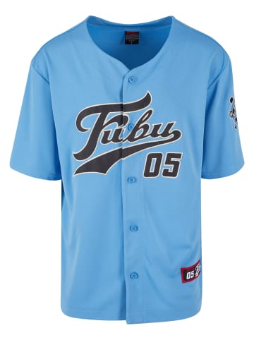 FUBU FUBU in light blue/black/creme