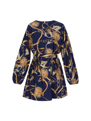 faina Women Dress in navy multicolor