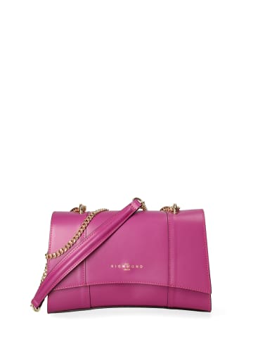 John Richmond Umhängetasche in FUCHSIA AND GOLD