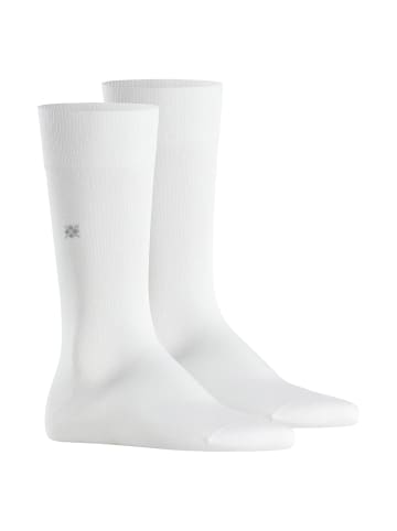 Burlington Socken 2er Pack in Weiß