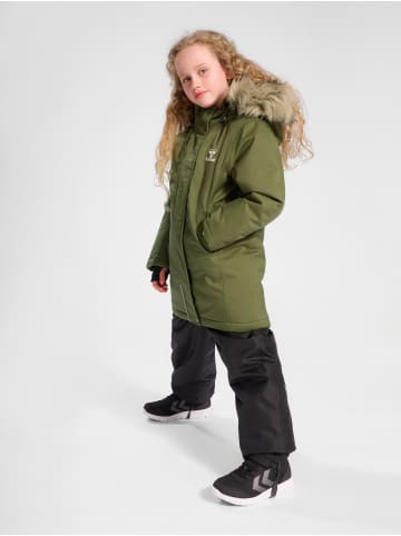 Hummel Reißverschluss Jacke Daumenlöcher Hmlalma Lebensstil Mädchen in OLIVE NIGHT