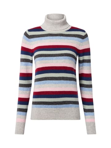 brookshire Pullover in hellgrau rot - 0002