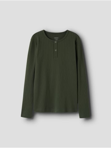 name it Oberteil mit langen Ärmeln in Kombu Green1