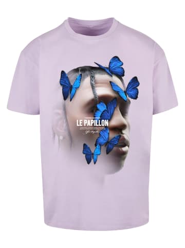 Mister Tee Mister Tee Herren Le Papillon Oversize Tee in lilac