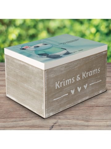 Mr. & Mrs. Panda Truhe Operationsassistentin Leidenschaft Design... in Weiß