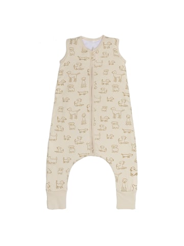 fillikid Ganzjahres-Schlafsack mit Füßen Exklusiv in Hund Beige
