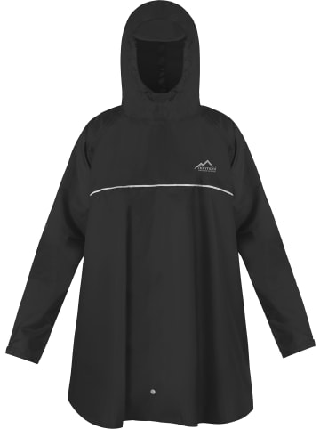Normani Outdoor Sports Kinder Regenponcho Mawsynram in Schwarz
