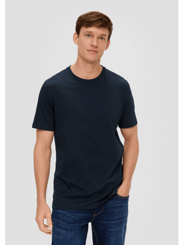 s.Oliver T-Shirt kurzarm in Blau