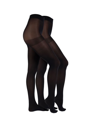 s.Oliver Strumpfhose everyday 2er Pack black