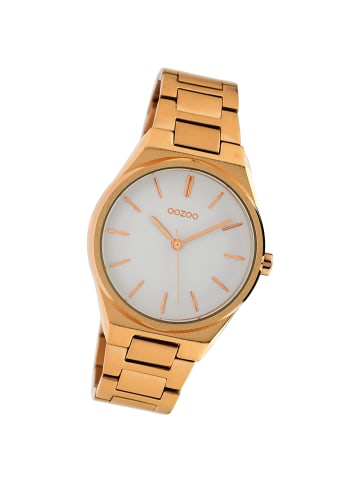 Oozoo Analog-Armbanduhr Oozoo Timepieces rosegold mittel (ca. 34mm)