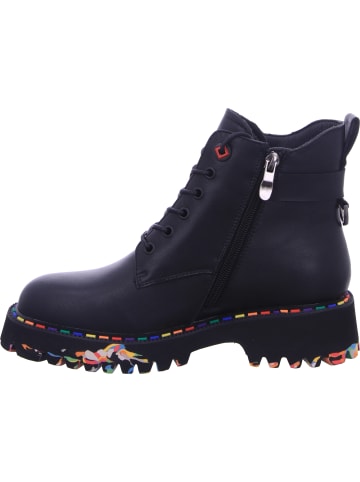 2GO FASHION Schnürboot Warmfutter in schwarz
