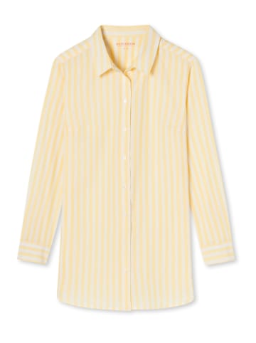 Schiesser Nachthemd Pyjama Story in Gelb