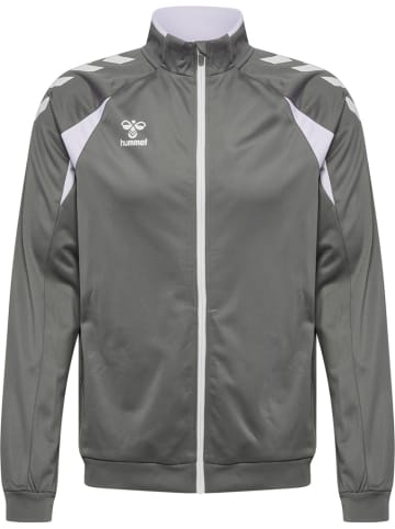 Hummel Trainingsjacke "Core 2.0 Track Zip Jacket" in Grau