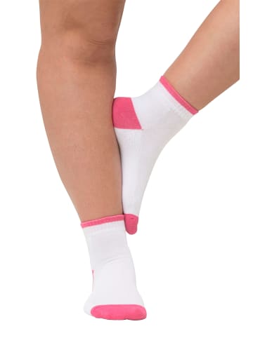 Ulla Popken Socken in classic schneeweiß
