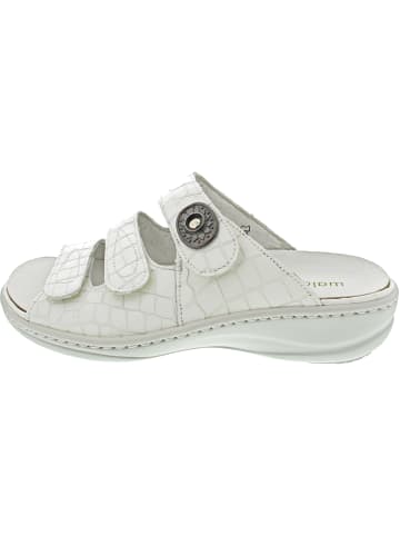 WALDLÄUFER Pantolette Weiß