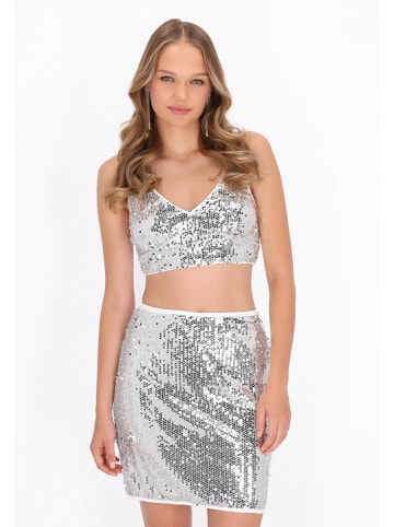 myMo at night Women Top in silver