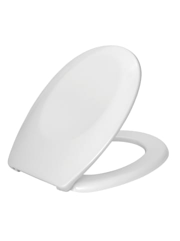 Wenko WC-Sitz Mod. Bergamo Weiß, WC-Sitz Bergamo Weiß in Weiß