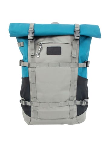Doughnut Paratrooper Euro 26 - Rucksack 52-67 cm erw. (grey x teal) in grey x teal