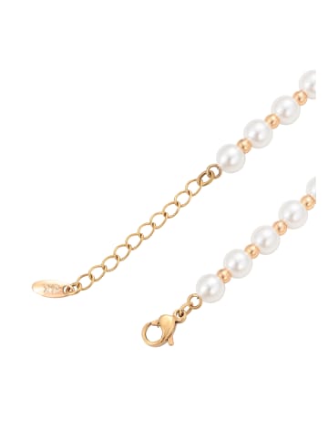 gaya Women Bracelet in Rose Gold White