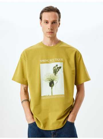 KOTON TSHIRT SS in Grün