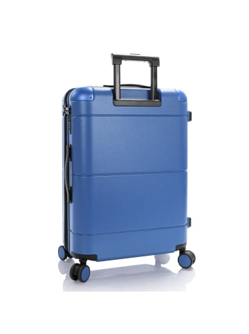 Heys Zen 4 Rollen Trolley M 66 cm mit Dehnfalte in royal blue
