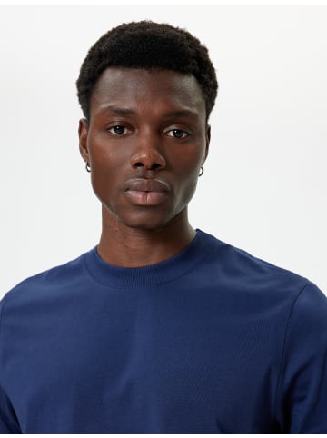 KOTON T-shirt in Marineblau