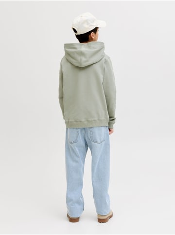 JACK & JONES Junior Kapuzenpullover in Seagrass