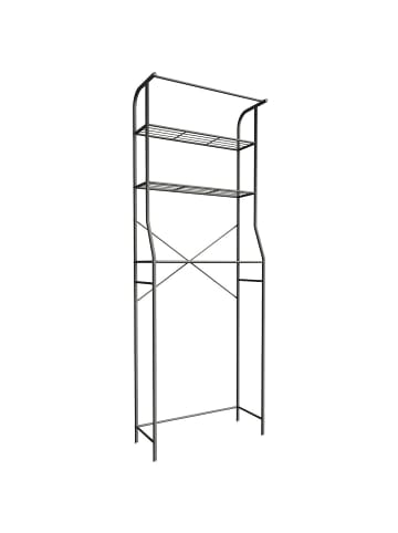 ebuy24 Kleiderschrank TubasL Waschmaschine Schwarz 68 x 25 cm
