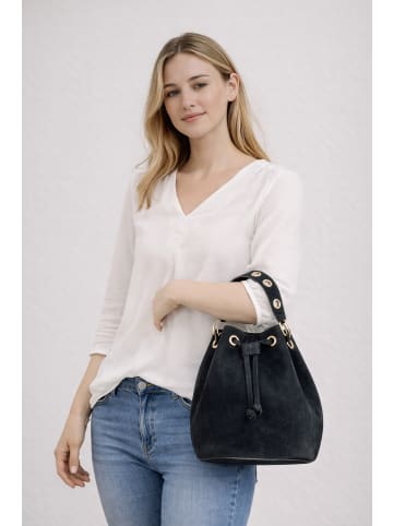 collezione alessandro Umhängetasche " Beutel " in schwarz