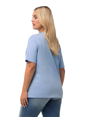 Ulla Popken Shirt in himmelblau